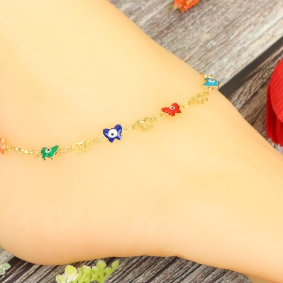 "Elegant Handmade Anklet – Delicate Jewelry for Women, MAR091553 - Picture 5 of 10